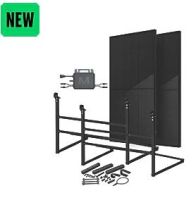 PWL 800W Bifacial Plug-In Solar Power Kit with 2 x 460W Solar Panels and 800W Micro Inverter(396MG) 